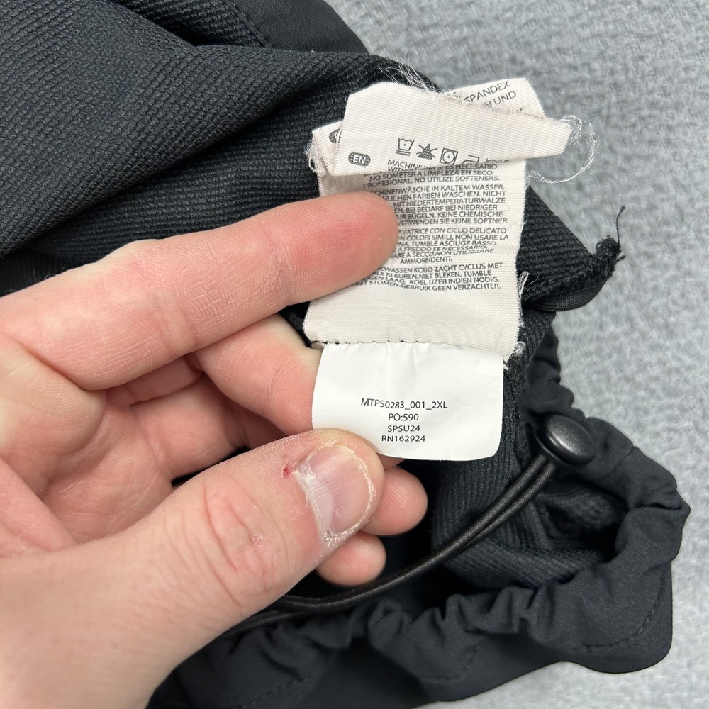 BYLT Jacket Mens 2XL Black Quarter‎ Zip Pullover Stretch Zip Pockets Athletic - Picture 7 of 10